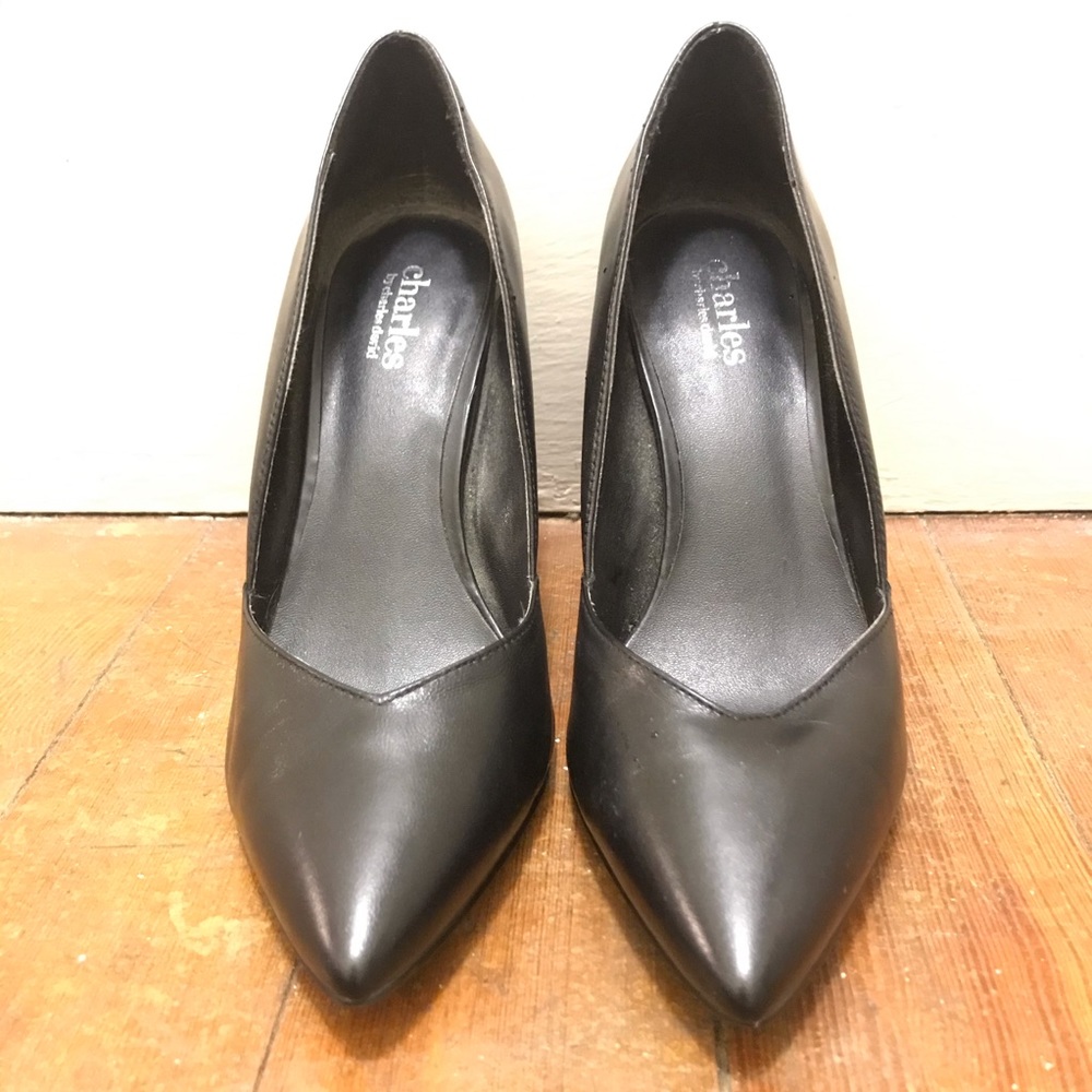 Charles by Charles David Block Heel Pumps